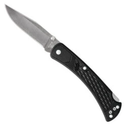 Buck Knives Buck 110 Slim Hunter Select Folder Knife, Stonewash Blade