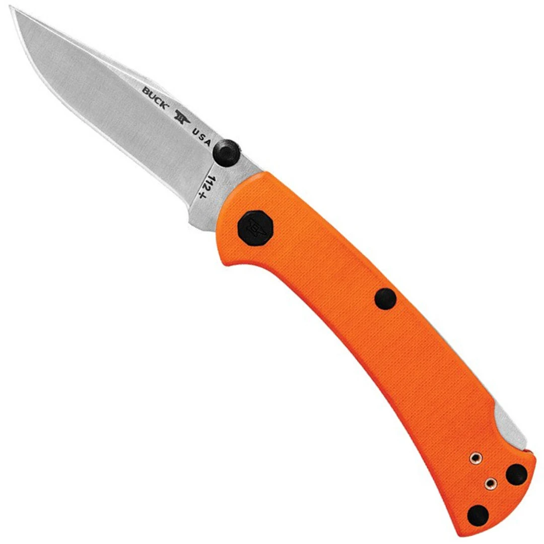 Buck Knives Buck Orange G-10 Slim Pro TRX Lockback Folder Knife, S30V Blade 1 Buck Knives Buck Orange G-10 Slim Pro TRX Lockback Folder Knife, S30V Blade