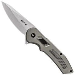 Buck Knives Buck Grey Aluminum Hexam Assisted Flipper Knife