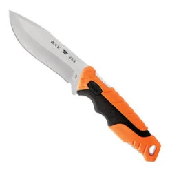 Buck Knives Buck Pursuit Pro Small Black/Orange Fixed Blade Knife