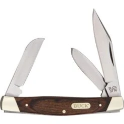 Buck Knives Buck 371 Stockman Folding Pocket Knife With Wood Handle