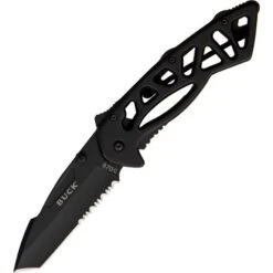 Buck Knives Buck 870BKX Bones Part Serrated Tanto Point Linerlock Folding Pocket Knife