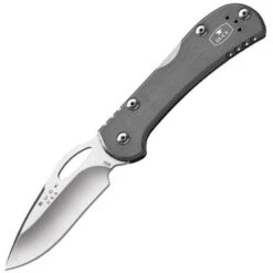 Buck Knives Buck 726GYS Mini SpitFire Grey Lockback Folding Pocket Knife