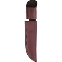 Buck Knives Buck 119BGS 119 Belt Sheath With Burgundy Leather Construction