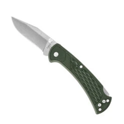 Buck Knives Buck OD Green 112 Slim Ranger Lockback Folder Knife, Satin Blade