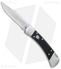 Buck Knives Buck 110 Elite Automatic Lockback Knife Black G-10 (3.75" S30V Satin)