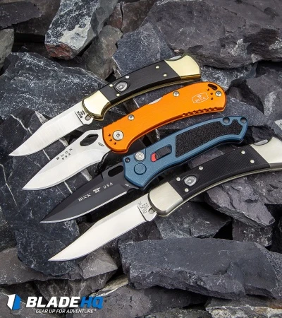 Buck Knives Buck Impact Automatic Knife Armor Blue (3.125" Black) 0898BLS1 6 Buck Knives Buck Impact Automatic Knife Armor Blue (3.125" Black) 0898BLS1 - Image 6