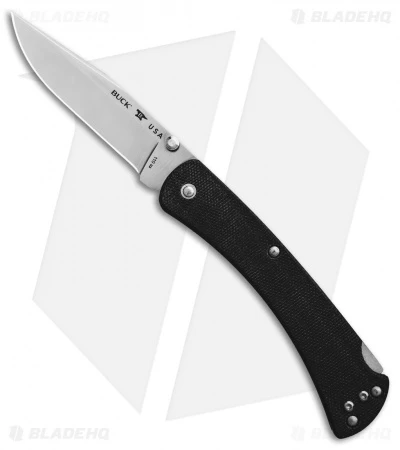 Buck Knives Buck 110 Slim Pro Lockback Knife Black G-10 (3.75" Satin) 1 Buck Knives Buck 110 Slim Pro Lockback Knife Black G-10 (3.75" Satin)