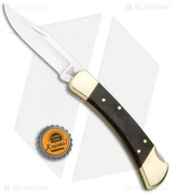 Buck Knives Buck 110 Manual Folding Knife Black Ebony (3.75" Satin) 0110BRS -Buck Knives Shop Buck 110 Rosewood Manual Satin 0110BRS BHQ 2657 jr bottlecap