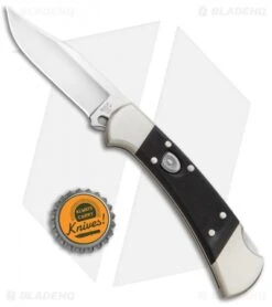 Buck Knives Buck 112 Ranger Elite Automatic Lockback Knife Black G-10 (3" S30V Satin) -Buck Knives Shop Buck 112 Ranger Elite Auto LB Black G 10 Satin 0112BKSA B BHQ 87955 jr bottlecap 1