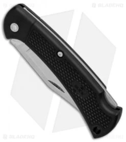 Buck Knives Buck 112 Ranger LT Lockback Folding Knife Black (3" Satin) -Buck Knives Shop Buck 112 Ranger LT Black satin BHQ 88747 er spine