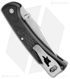 Buck Knives Buck 112 Slim Select Lockback Folding Knife Black GFN (3" Satin) -Buck Knives Shop Buck 112 Slim Select LB Black GFN Satin BHQ 88729 jr side