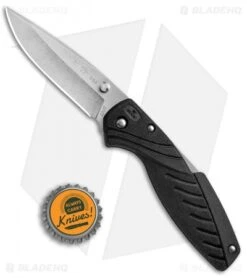 Buck Knives Buck 365 Rival II Lock Back Knife (3.25" Stonewash) -Buck Knives Shop Buck 365 Rival II LB SW 0365BKS B BHQ 51759 jr bottlecap 3