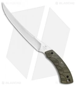 Buck Knives Buck 541 Open Season Boning Knife Fixed Blade OD Green Micarta (4.25" Satin)