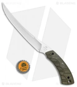 Buck Knives Buck 541 Open Season Boning Knife Fixed Blade OD Green Micarta (4.25" Satin) -Buck Knives Shop Buck 541 Open Season Boning Knife OD Green Micarta BHQ 79555 jr bottlecap