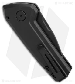 Buck Knives Buck 839 Mini Deploy Blackout Automatic Knife Black (1.8" Black) 0839BKS -Buck Knives Shop Buck 839 Mini Deploy Blackout Auto Black Black BHQ 179310 jr side