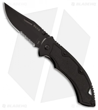 Buck Knives Buck 864 Iceman Aluminum Folding Knife Black (3.5" Black) 0864BKX-B 1 Buck Knives Buck 864 Iceman Aluminum Folding Knife Black (3.5" Black) 0864BKX-B