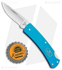 Buck Knives Buck Alumni Lockback Knife Blue Al (1.8" Stonewash) 0524BLS -Buck Knives Shop Buck Alumni LB Blue Al 0524BLS BHQ 79541 jr bottlecap