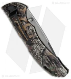Buck Knives Buck Bantam BHW Lockback Knife RealTree Xtra Camo (3.625" Satin) 0286CMS18 -Buck Knives Shop Buck Bantam BHW LB Real Tree Camo 0286CMS18 B BHQ 15540 jr side