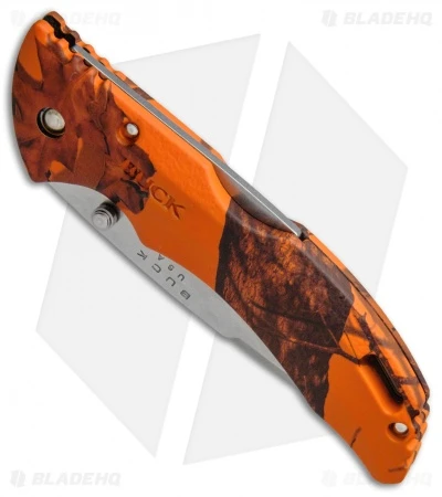 Buck Knives Buck Bantam BHW Lockback Knife Mossy Oak Blaze Camo (3.625" Satin) 0286CMS9 2 Buck Knives Buck Bantam BHW Lockback Knife Mossy Oak Blaze Camo (3.625" Satin) 0286CMS9 - Image 2