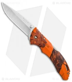 Buck Knives Buck Bantam BHW Lockback Knife Mossy Oak Blaze Camo (3.625" Satin) 0286CMS9