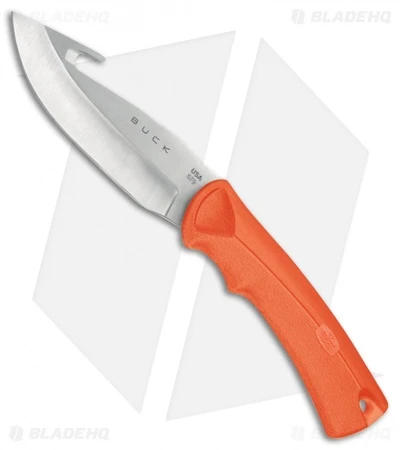 Buck Knives Buck BuckLite MAX Large Fixed Blade Knife W/Gut Hook Orange (4" Satin) 0679ORG 1 Buck Knives Buck BuckLite MAX Large Fixed Blade Knife W/Gut Hook Orange (4" Satin) 0679ORG