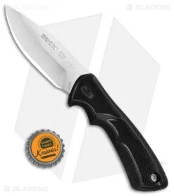 Buck Knives Buck BuckLite Max II Small Fixed Blade Knife Black (3.25" Stonewash) 0684BKS -Buck Knives Shop Buck Bucklite Max II Small 684BKS BHQ 80999 jr bottlecap