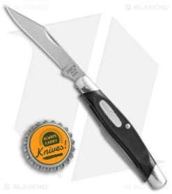 Buck Knives Buck Cadet Pocket Knife 3.25" Black Valox 0303BKS -Buck Knives Shop Buck Cadet black valox 0303BKS BHQ 22312 er size