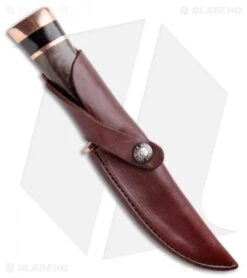 Buck Knives Buck Expert Hunter Fixed Blade Knife (5.125" Polish) 0907WASLE -Buck Knives Shop Buck Expert Hunter Fixed Polish BHQ 106713 jr sheath