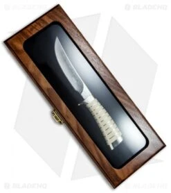 Buck Knives Buck Expert Hunter L.E. Legacy Fixed Blade Stacked Ivory Micarta (5" Damascus) -Buck Knives Shop Buck Expert Hunter L.E. Legacy Stacked Ivory Micarta Damascus 0907IVSLE B BHQ 79566 jr case