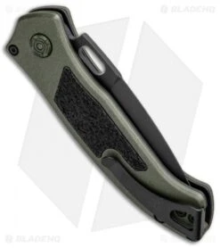 Buck Knives Buck Impact Automatic Knife OD Green (3.125" Black) 0898GRS1 7 Buck Knives Buck Impact Automatic Knife OD Green (3.125" Black) 0898GRS1 -Buck Knives Shop Buck Impact Auto OD Green Black 0898GRS1 BHQ 92979 jr side