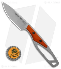 Buck Knives 635 Paklite 2.0 Cape Select Fixed Blade Knife Orange (2.87" SW) -Buck Knives Shop Buck Knives 635 Paklite 2 Cape Select FBK Orange 2in Satin BHQ 180263 td size