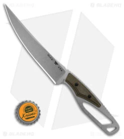 Buck Knives Paklite 2.0 Processor Pro Fixed Blade Knife OD Green (5.25" SW) -Buck Knives Shop Buck Knives Paklite 2 Processor Pro FBK OD Green 5in SW BHQ 180265 td size