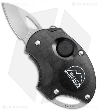 Buck Knives Buck Metro Knife W/ LED Black Smoke (1.1" Satin) B758-SMK-0 1 Buck Knives Buck Metro Knife W/ LED Black Smoke (1.1" Satin) B758-SMK-0