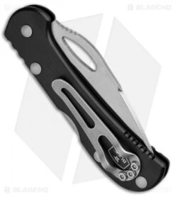 Buck Knives Buck Mini SpitFire Lockback Knife Black (2.75" Satin) 0726BKS 6 Buck Knives Buck Mini SpitFire Lockback Knife Black (2.75" Satin) 0726BKS -Buck Knives Shop Buck Mini SpitFire LB Black Satin 0726BKS BHQ 92994 jr side