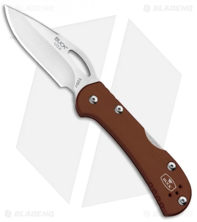 Buck Knives Buck Mini SpitFire Lockback Knife Brown (2.75" Satin) 0726BRS 1 Buck Knives Buck Mini SpitFire Lockback Knife Brown (2.75" Satin) 0726BRS