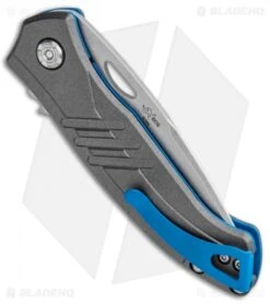 Buck Knives Buck Momentum ASAP Spring Assisted Knife Gray (3.25" Stonewash) 0294GYS -Buck Knives Shop Buck Momentum ASAP SA Gray SW 0294GYS BHQ 92974 jr side