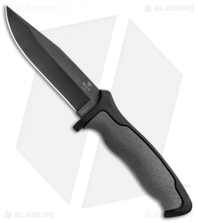 Buck Knives Buck Nighthawk Small Tactical Fixed Blade Knife Dynaflex (4.875" Black) 0655GYS 1 Buck Knives Buck Nighthawk Small Tactical Fixed Blade Knife Dynaflex (4.875" Black) 0655GYS