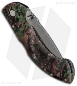 Buck Knives Buck Folding Omni Hunter 10PT Knife Realtree Green Camo (3" Satin) 6 Buck Knives Buck Folding Omni Hunter 10PT Knife Realtree Green Camo (3" Satin) -Buck Knives Shop Buck Omni Hunter 10PT Realtree Green Camo Folding BU395CMS20 BHQ 41343 jr side