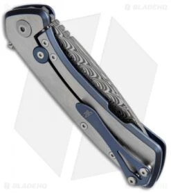 Buck Knives Buck Onset Legacy Collection L.E. Frame Lock Knife Titanium (3.5" Damasteel) -Buck Knives Shop Buck Onset Legacy Collection L.E. Ti Damasteel BHQ 51316 jr side