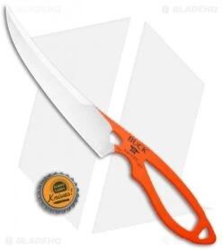 Buck Knives Buck PakLite Boning Fixed Blade Knife Orange (5.25" Satin) 0136ORS1 -Buck Knives Shop Buck PakLite Boning Orange Satin 0136ORS1 BHQ 106678 jr bottlecap