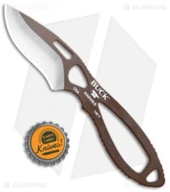 Buck Knives Buck PakLite Skinner Fixed Blade Knife Brown (2.875" Satin) 0140BRS -Buck Knives Shop Buck PakLite Skinner Brown Satin 0140BRS BHQ 106679 jr bottlecap
