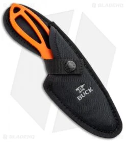 Buck Knives Buck PakLite Skinner Fixed Blade Knife Orange (3.5" Satin) 0141ORS1 -Buck Knives Shop Buck PakLite Skinner Orange Satin 0141ORS1 BHQ 106685 jr sheath