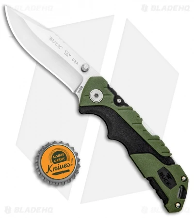 Buck Knives Buck Pursuit Small Lockback Knife Green GFN (3" Satin) 0661GRS 5 Buck Knives Buck Pursuit Small Lockback Knife Green GFN (3" Satin) 0661GRS - Image 5