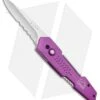 Buck Knives Buck Revolution Plunge Lock Knife W/ Carabiner Purple (3" Satin Serr) B437