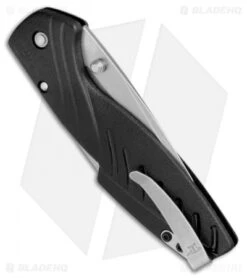 Buck Knives Buck Rival III Lockback Knife Black (3.6" Stonewash) 0366BKS 6 Buck Knives Buck Rival III Lockback Knife Black (3.6" Stonewash) 0366BKS -Buck Knives Shop Buck Rival III LB Black SW 0366BKS BHQ 79538 jr side