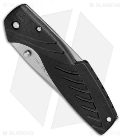 Buck Knives Buck Rival III Lockback Knife Black (3.6" Stonewash) 0366BKS 2 Buck Knives Buck Rival III Lockback Knife Black (3.6" Stonewash) 0366BKS - Image 2