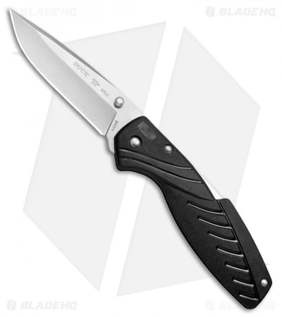 Buck Knives Buck Rival III Lockback Knife Black (3.6" Stonewash) 0366BKS 1 Buck Knives Buck Rival III Lockback Knife Black (3.6" Stonewash) 0366BKS