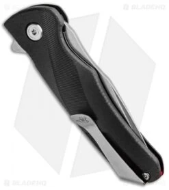 Buck Knives Buck Sprint Select Liner Lock Knife Black (3" Satin) -Buck Knives Shop Buck Sprint Select LL Black GFN Satin 0840BKS BHQ 92970 jr side