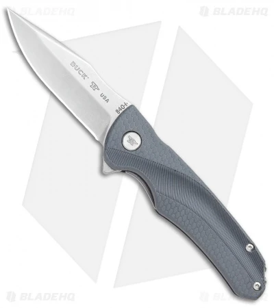 Buck Knives Buck Sprint Select Liner Lock Knife Gray (3" Satin) 0840GYS1 1 Buck Knives Buck Sprint Select Liner Lock Knife Gray (3" Satin) 0840GYS1
